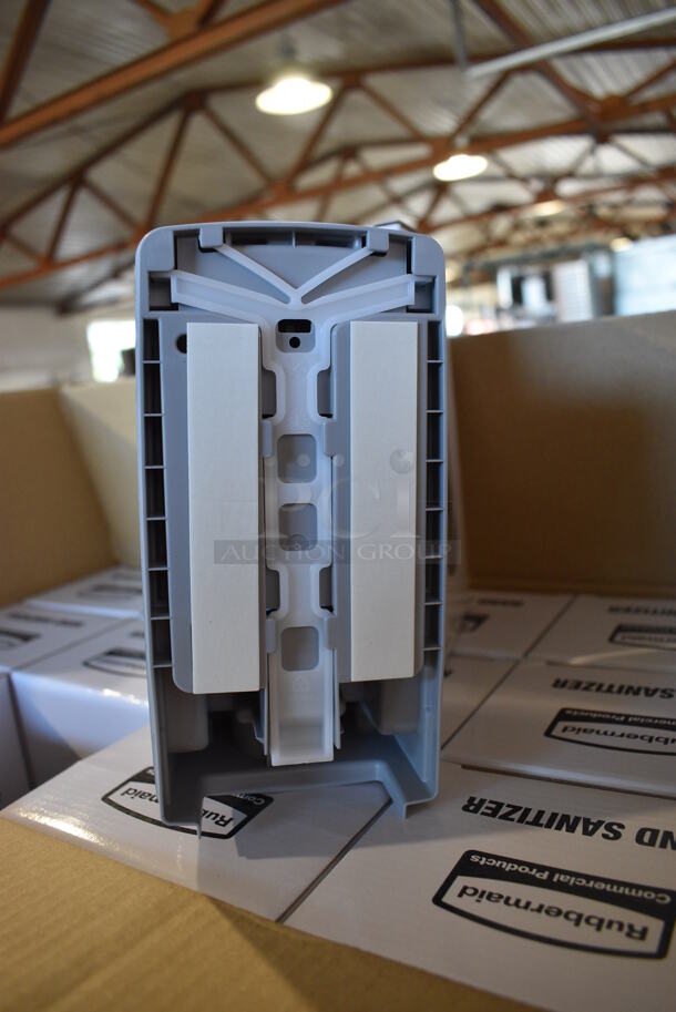 12 BRAND NEW IN BOX Rubbermaid Metallic Finish Hand Sanitizer Dispensers. 3.5x5x7.5. 12 Times Your Bid! - Image 3 of 5
