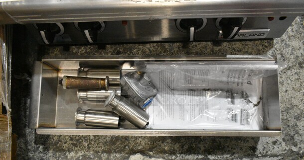 BRAND NEW SCRATCH AND DENT! 2024 Garland GTGG24-GT24M 24" Natural Gas Countertop Griddle with Thermostatic Controls.  - Image 5 of 10