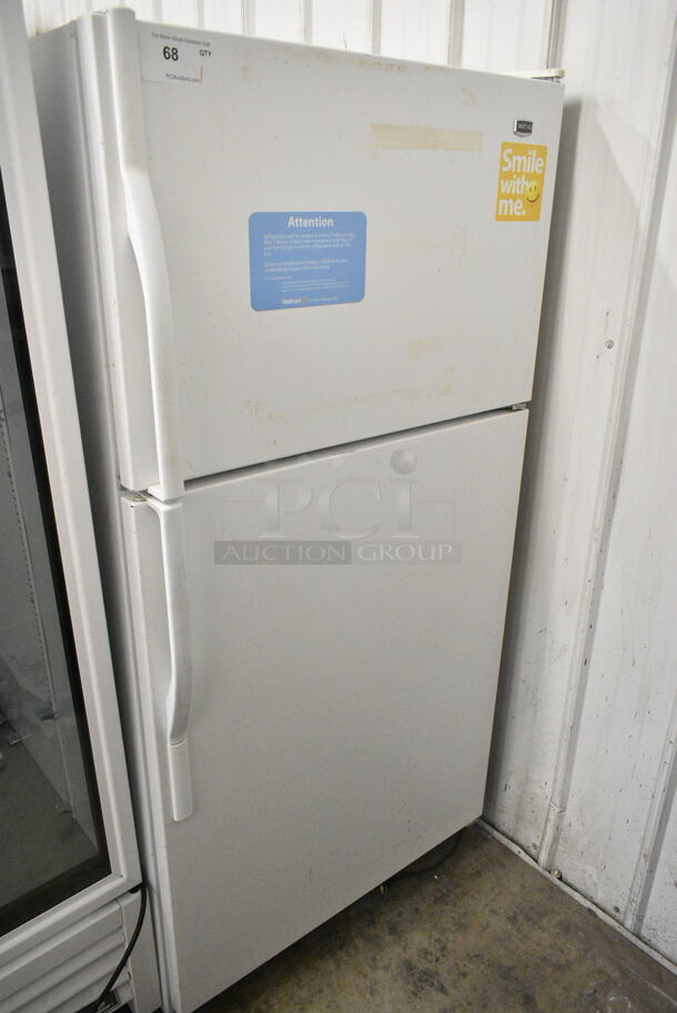 Maytag M1TXEGMYW01 Metal Cooler w/ Freezer. 115 Volts, 1 Phase. Tested and Working! - Image 1 of 7