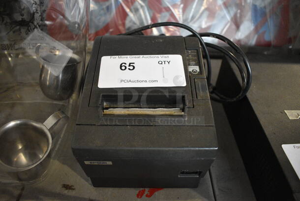 Epson Model M129C Receipt Printer. 6x7.5x6