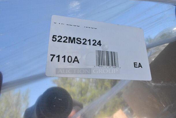 12 BRAND NEW Boxes Including 427CSTL3131C Lancaster Table & Seating 31 1/2" x 31 1/2" Chrome Square Outdoor Standard Height Table, 522MS2124 Steelton 21" x 24" x 8" 18-Gauge 430 Stainless Steel Standing Mop Sink, Flat Auto Adjust Leg Pieces. 12 Times Your Bid!  - Image 10 of 10