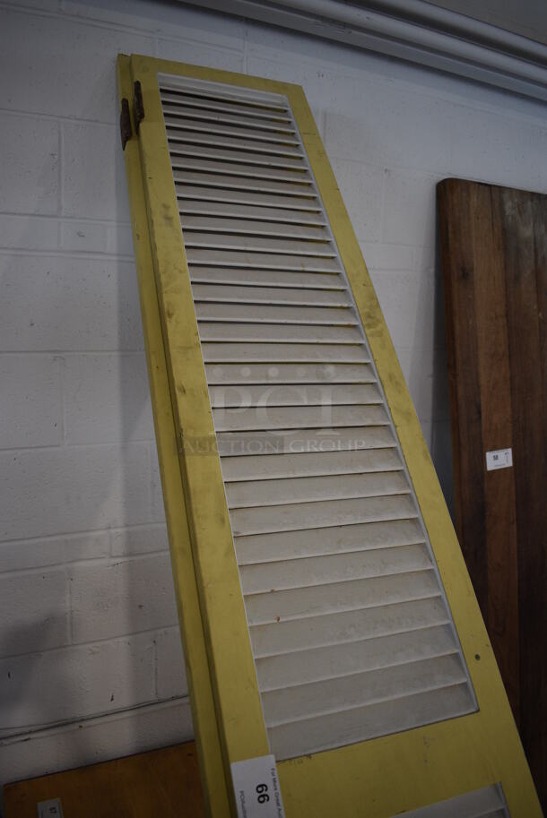 ALL ONE MONEY! Lot of 2 Shutter Doors. 15x1x80 - Image 2 of 3