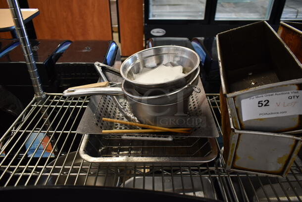 ALL ONE MONEY! Lot of Various Items Including Metal Baking Pans - Image 3 of 4