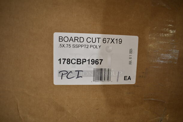 BRAND NEW SCRATCH AND DENT! Avantco 178CBP1967 67" x 19 1/2" Cutting Board - Image 3 of 3