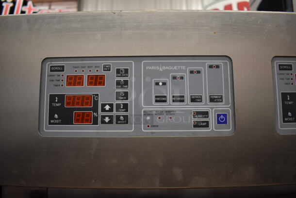 Paris Croissant SD-1 Stainless Steel Commercial 2 Half Size Door Reach In Dough Conditioner. 220 Volts. 31x45x76 - Image 3 of 7