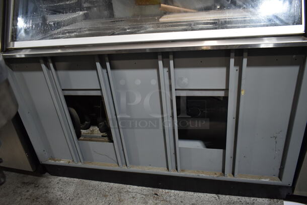 Duke SWD600-60FL M Stainless Steel Commercial Subway Sandwich Make Line Prep Table. 120 Volts, 1 Phase. Goes GREAT w/ Items 82 and 107! - Image 2 of 10