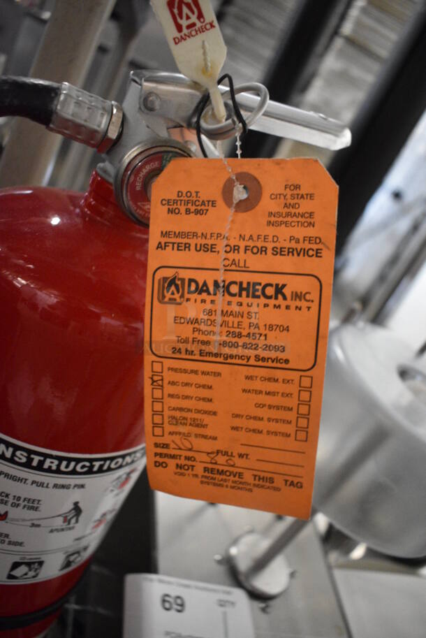 Amerex Fire Extinguisher. 5x6x20 - Image 2 of 4