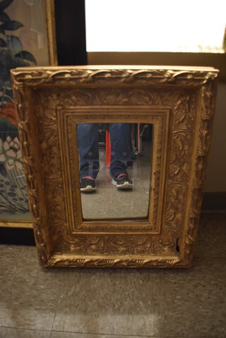 Framed Mirror.