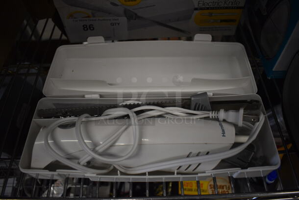 IN ORIGINAL BOX! Hamilton Beach Electric Knife - Image 3 of 5