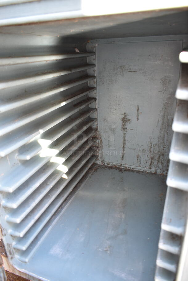 Cambro Poly 2 Door Reach In Portable Catering Cabinet on Commercial Casters.  - Image 3 of 6