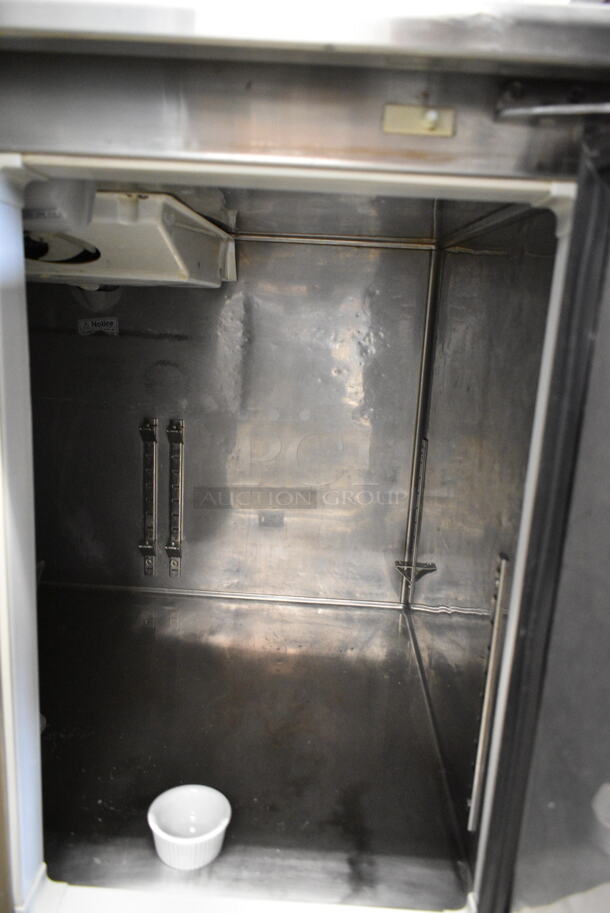 Everest ETF2 Stainless Steel Commercial 2 Door Undercounter Freezer. 115 Volts, 1 Phase. Tested and Working! - Image 3 of 6
