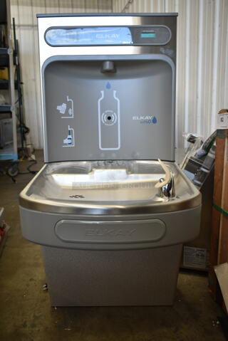 BRAND NEW SCRATCH AND DENT! Elkay EZWSR 1D Stainless Steel Bottle Filler Water Fountain. 
