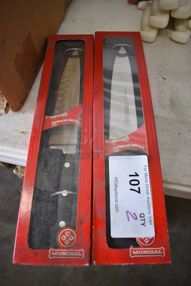 2 BRAND NEW IN BOX! Mundial Stainless Steel Chef Knives. 13.5". 2 Times Your Bid! - Image 3 of 3