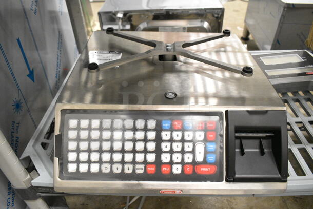BRAND NEW SCRATCH AND DENT! Torrey W-LABEL40L 40 lb. WiFi Price Computing Scale with Thermal Label Printer. Tested and Working! - Image 4 of 8