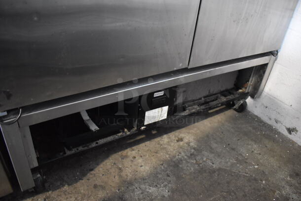 2013 True T-49F ENERGY STAR Stainless Steel Commercial 2 Door Reach In Freezer w/ Poly Coated Racks on Commercial Casters. 115 Volts, 1 Phase. Tested and Working! - Image 3 of 7