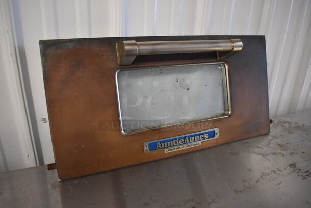 Auntie Anne's Stainless Steel Pizza Oven Door. 23x4x11 - Image 3 of 4