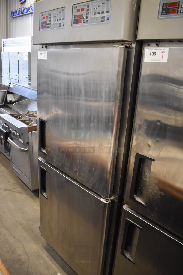 Paris Croissant SD-1 Stainless Steel Commercial 2 Half Size Door Reach In Dough Conditioner. 220 Volts. 31x45x76 - Image 7 of 7