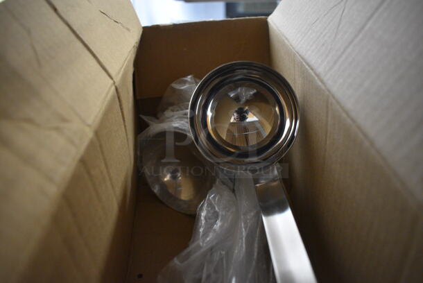 9 BRAND NEW IN BOX! Vollrath Stainless Steel 4 oz Ladles. 15". 9 Times Your Bid! - Image 2 of 4