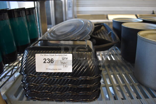 ALL ONE MONEY! Tier Lot of Various Items Including Salad Plates, Carafes and Bins - Image 2 of 5