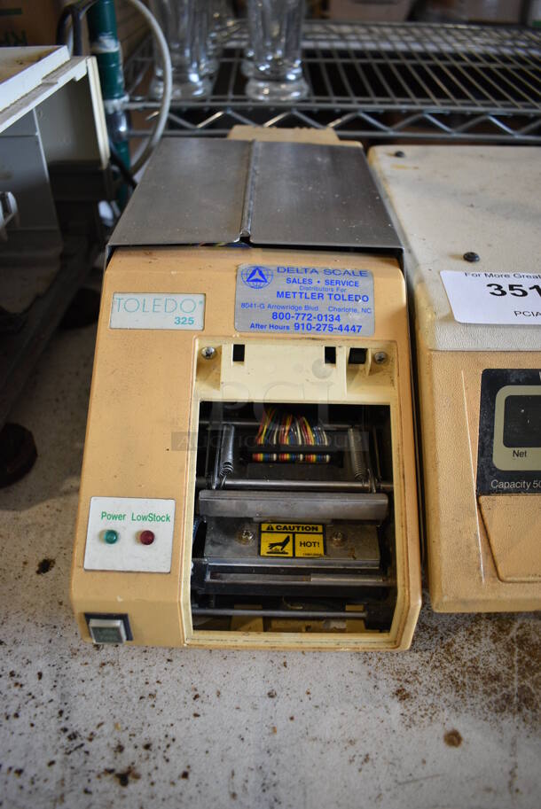 Toledo 8423 Metal Countertop Food Portioning Scale. 20.5x14x5.5. Tested and Does Not Power On - Image 3 of 6