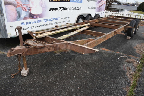 25' Metal Trailer. Does Not Have Title. 93x300x40