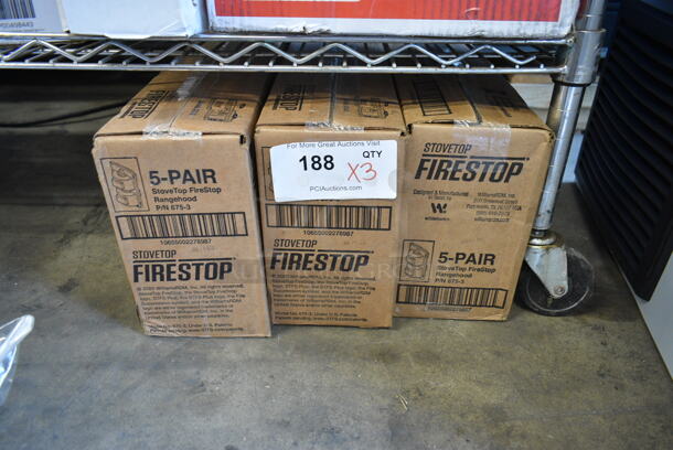 3 BRAND NEW SCRATCH AND DENT! 675-3 Stovetop Fire Stop Fire Suppression. 3 Times Your Bid! - Image 3 of 5