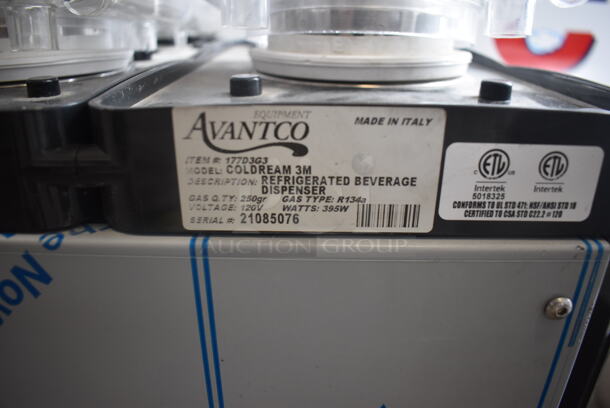 2021 Avantco Coldream 3M Refrigerated Beverage Dispenser 120 Volts 1 Phase Tested and Working! - Image 8 of 9