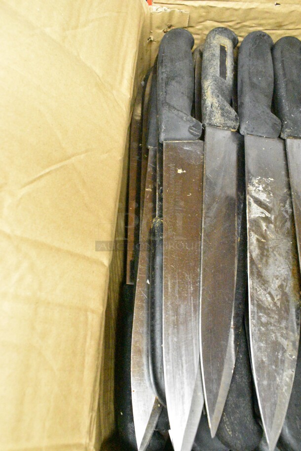 50 SHARPENED Stainless Steel Knives Including Chef Knives. 50 Times Your Bid!  - Image 3 of 6