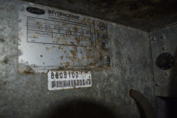 Beverage Air BM23 Stainless Steel Commercial Direct Draw Kegerator w/ Beer Tower on Commercial Casters. 115 Volts, 1 Phase. 24x26.5x49.5. Tested and Working! - Image 6 of 7