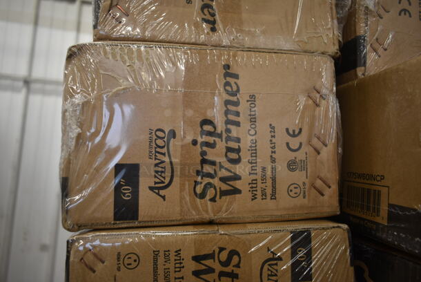 PALLET LOT of 56 BRAND NEW SCRATCH AND DENT! Avantco 177SW60INCP Stainless Steel Commercial 60" High Wattage Strip Warmer with Infinite Controls. Stock Picture Used as Gallery. 56 Times Your Bid! - Image 2 of 6