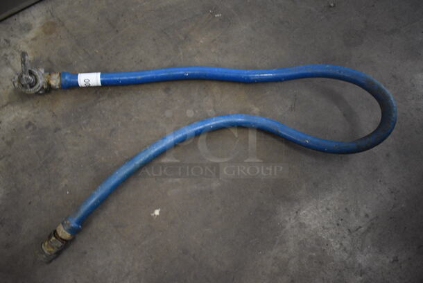 Blue Gas Hose. 68" - Image 1 of 3
