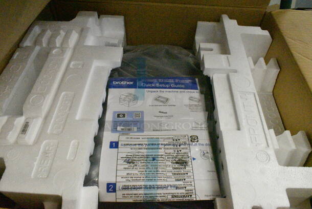 2 Various Items IN ORIGINAL BOX Including Sharp XE-A407 Cash Register and Brother DCP-L2550 Printer. 2 Times Your Bid!  - Image 3 of 7