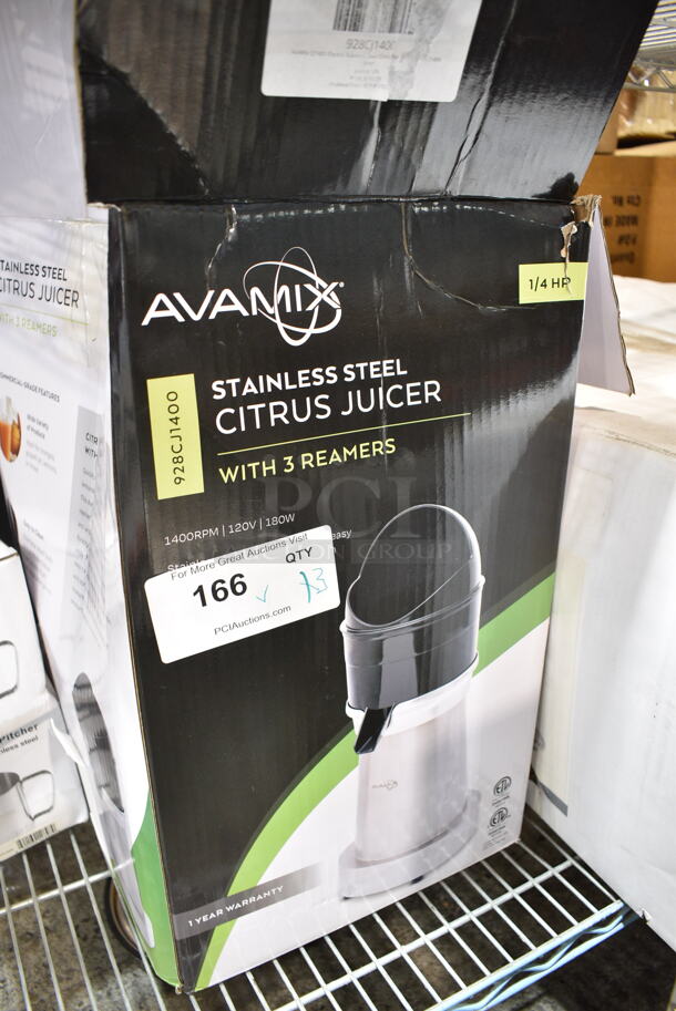 3 BRAND NEW IN BOX! Items; AvaMix Stainless Steel Citrus Juicer and 2 WP-33 Stainless Steel Pitchers. 3 Times Your Bid! - Image 5 of 7
