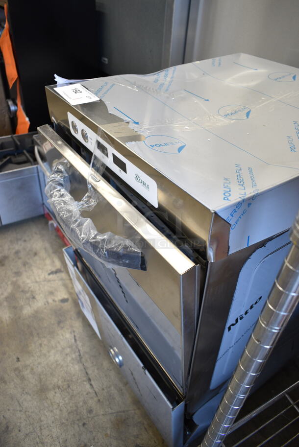 BRAND NEW SCRATCH AND DENT! 2023 Noble 495HTGW22 Hi Temp High-Temperature Underbar Glass Washer. 208/240 Volts, 1 Phase.  - Image 4 of 12