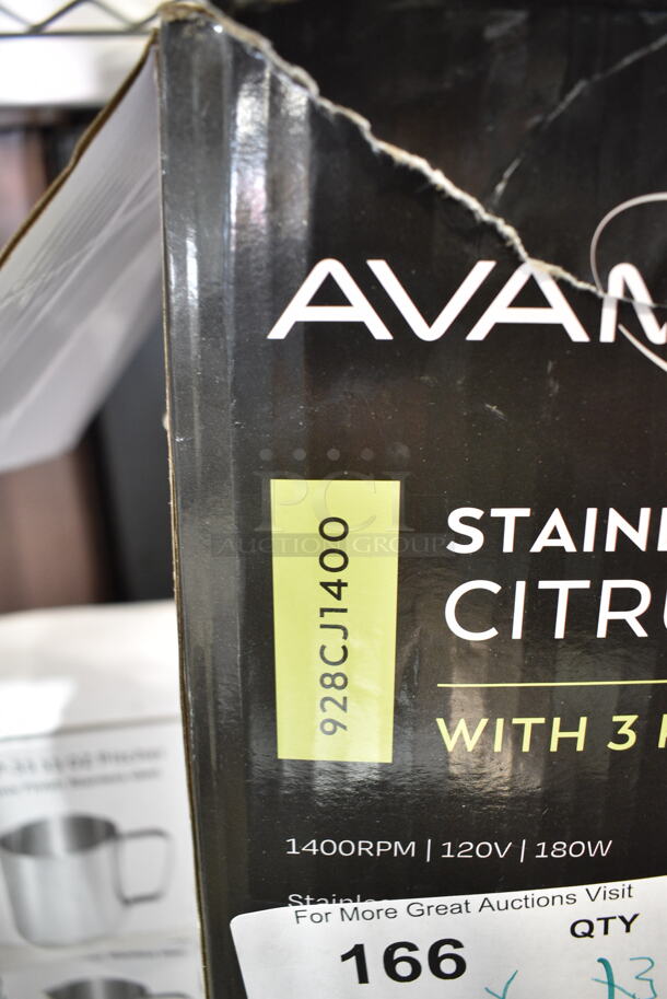 3 BRAND NEW IN BOX! Items; AvaMix Stainless Steel Citrus Juicer and 2 WP-33 Stainless Steel Pitchers. 3 Times Your Bid! - Image 7 of 7