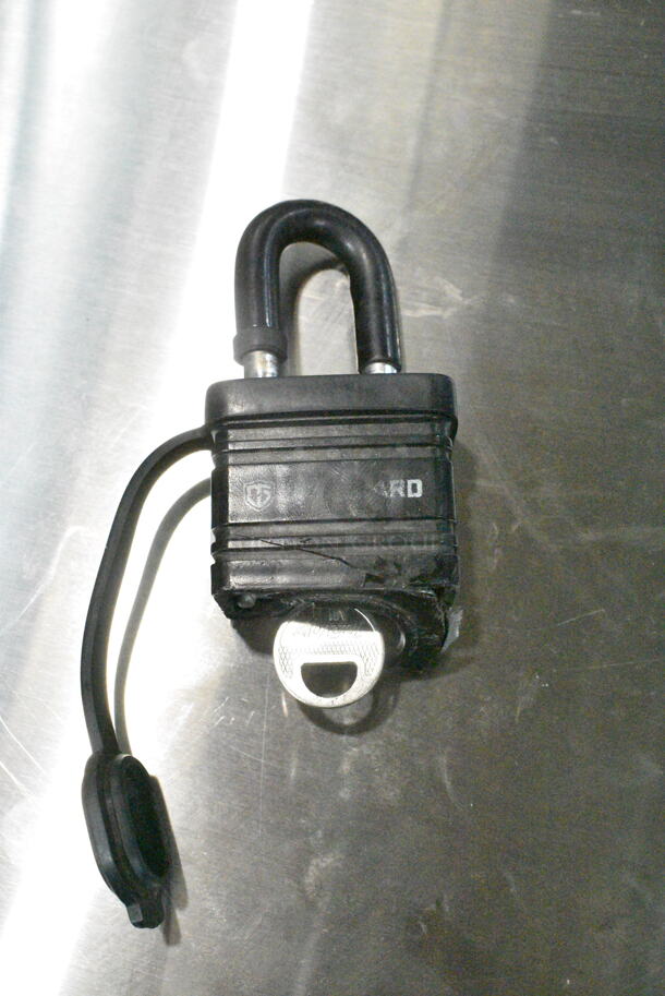 5 Padlocks w/ Key. 5 Times Your Bid!  - Image 5 of 9