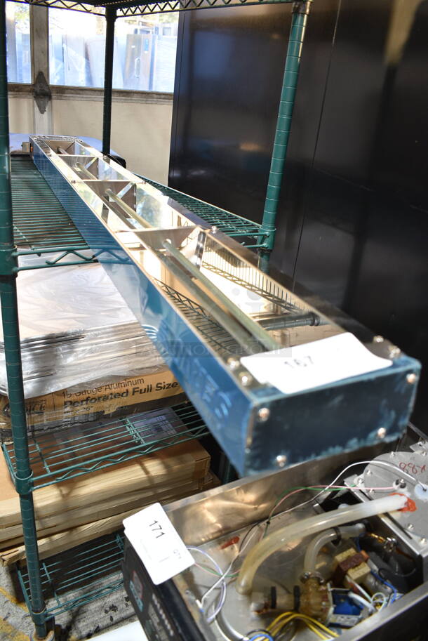 BRAND NEW SCRATCH AND DENT! ServIt 423SWT60CP 30" High Wattage Strip Warmer with On/Off Toggle Controls and Cord. 120 Volts, 1 Phase. - Image 2 of 5