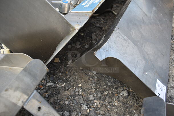 Stainless Steel Wall Mount Shelf. - Image 3 of 3