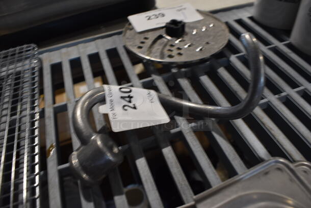 Metal Dough Hook Attachment for KitchenAid Mixer. 4x4x7 - Image 1 of 3