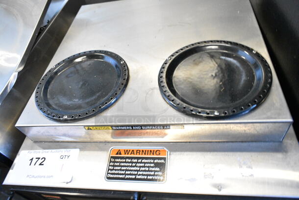 2017 Bunn AXIOM 2/2 TWIN Stainless Steel Commercial Countertop 4 Burner Coffee Machine. 120/208-240 Volts, 1 Phase.  - Image 4 of 6