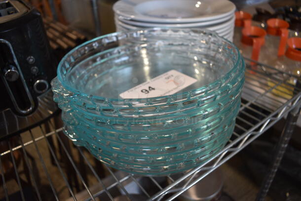 7 Glass Pie Pans. 11x10x2. 7 Times Your Bid! - Image 4 of 4