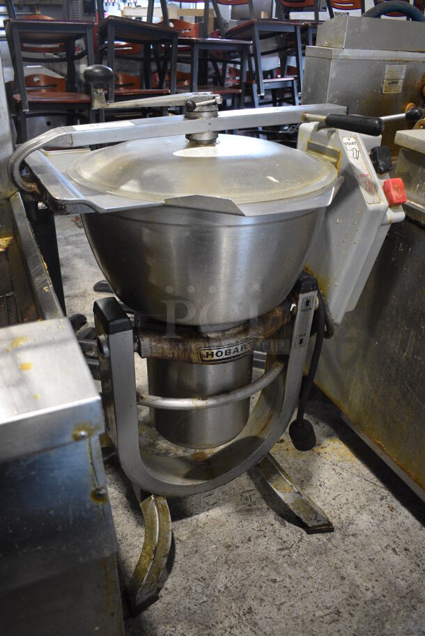 Hobart Model HCM 450 Stainless Steel Commercial Floor Style Horizontal Cutter Mixer w/ S Blade. 200 Volts, 3 Phase. 33x24x45 - Image 3 of 8