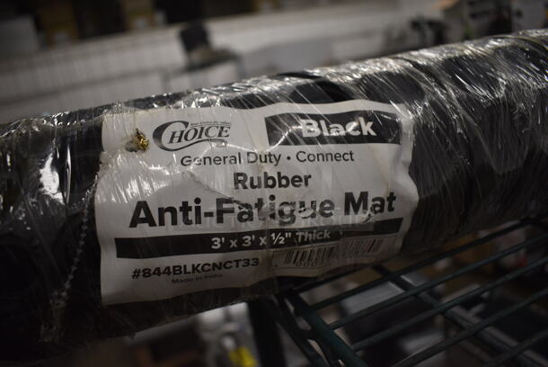 Choice Black Anti Fatigue Floor Mat. 36x36x0.5 - Image 2 of 3
