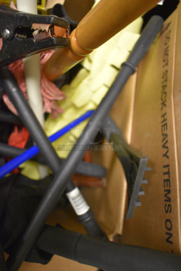 ALL ONE MONEY! 2 Pallet Lots of Car Cleaning Supplies and Tools! Items Including Brushes, Lexol Sponges, Jumper Cables, All Purpose Joint Compound, Glass Sealant, and Boom Mat - Image 11 of 12