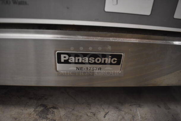 Panasonic NE-1757R Commercial Stainless Steel Electric Countertop Microwave Oven. - Image 5 of 5