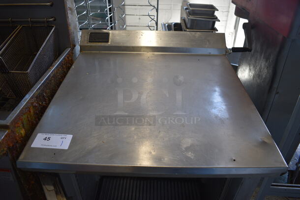 Randell Stainless Steel Commercial Single Door Work Top Cooler. Door Does Not Stay Closed. 27x30x39. Tested and Working! - Image 6 of 6