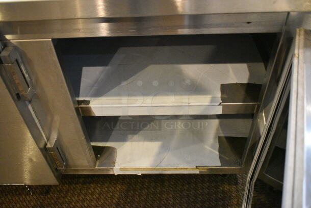 CustomCool Stainless Steel Commercial Soda Station on Commercial Casters. This Unit Was In Working Condition When the Restaurant Closed. (secondary dining room) - Image 4 of 7