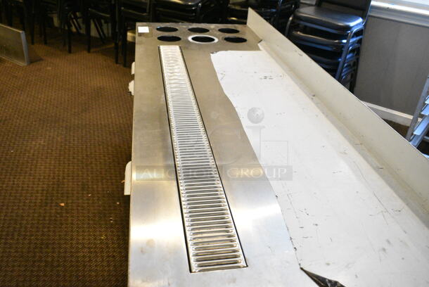 CustomCool Stainless Steel Commercial Soda Station on Commercial Casters. This Unit Was In Working Condition When the Restaurant Closed. (secondary dining room) - Image 6 of 7