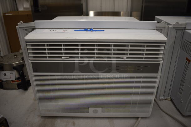 GE Model AHY10LZQ1 Metal Window Mount Air Conditioner. 115 Volts, 1 Phase. 24x20x16. Tested and Working!