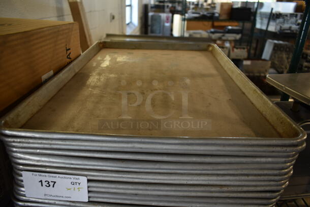 15 Metal Full Size Baking Pans. 15 Times Your Bid! - Image 3 of 3